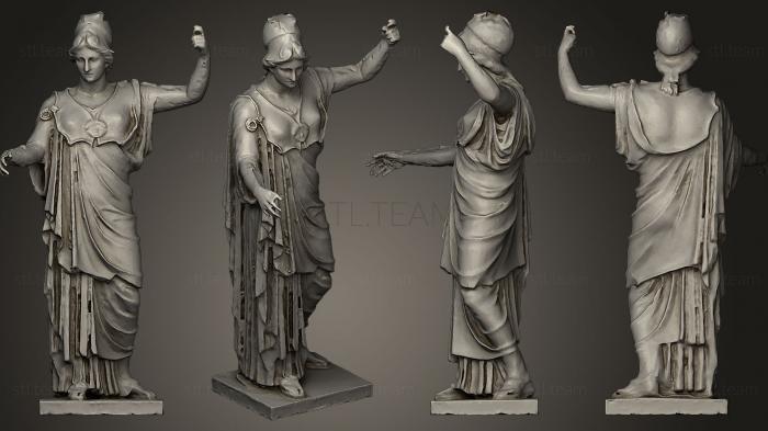 Статуи античные и исторические Афина_2